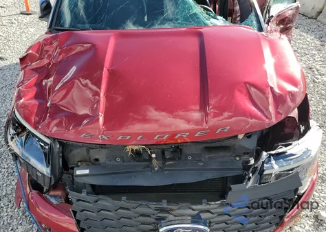 2018 Ford Explorer Sport из США, поврежденный, VIN 1FM5K8GT1JGA53342